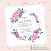 Invitación digital para casamientos | Flores - Modelo 7