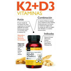 VITAMINAS K2+D3 Natier - comprar online