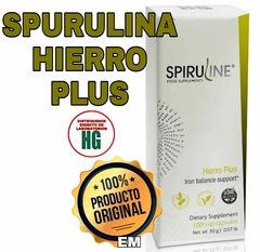 SPIRULINE -SPIRULINA HIERRO X 100 cap - comprar online