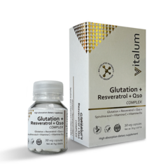 Glutation + Resveratrol + Q10 Complex