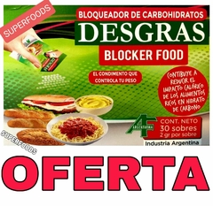 DESGRAS BLOCKER FOOD - Bloqueador de Carbohidratos POLVO - comprar online