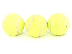  Pelotas de tenis de práctica, pelotas de pádel, pelotas de  tenis para perros y todos, pelota de perro, pelotas de pádel/pelotas de  tenis, paquete de 3 en lata transparente para transporte 