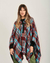 Poncho VOGUE | Escocés turquesa - comprar online