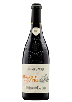 853 - Châteauneuf du Pape Bosquet des Papes Chante le Merle 2019 RP 96 WS 95 JD 95