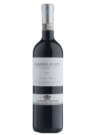 988 - Barbera d'Asti Contrada Maestra 2022. Cantine Povero