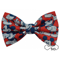 Gravata Borboleta Mickey Retro