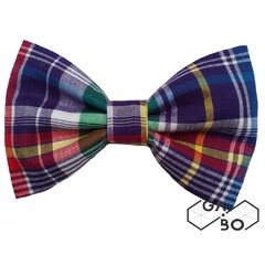 Gravata Borboleta Xadrez Tartan