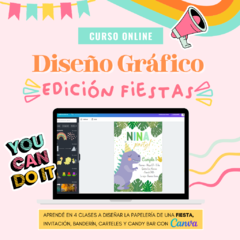 Aprendé a diseñar Fiestas Bonitas - Online