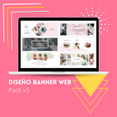 Pack Diseño de Banner Web x5