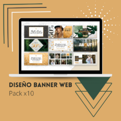 Pack Diseño de Banner Web x10