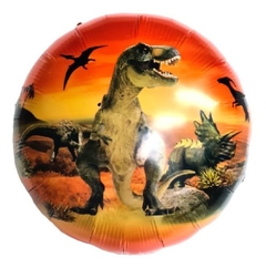 Globo Dinosaurio 45 cm x10 Unid-