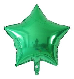 Globo Estrella Metalizada 45 cm x10 Unid. - comprar online