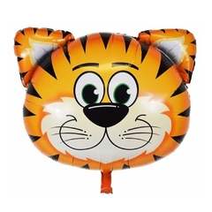 Globos Cabeza Animales Tigre 45 cm x10 Unid. -