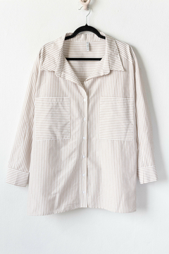 Camisa LINDSAY, Camisa rayada oversize - comprar online