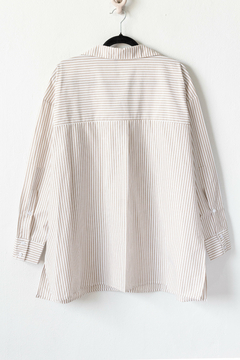 Camisa LINDSAY, Camisa rayada oversize - SYES | Mayorista