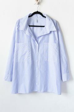 Camisa LINDSAY, Camisa rayada oversize - tienda online