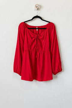 Blusa ELIZABETH, Blusa amplia con jareta abierta en internet