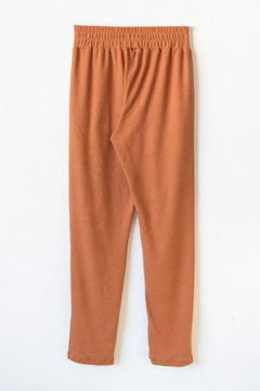 Pantalón THAIS, Pantalón con cintura elástica y lazo - comprar online