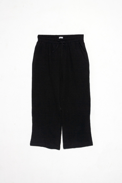 Pantalón Milena, Pantalón corto rustico con lazo en cintura y elástico. - comprar online