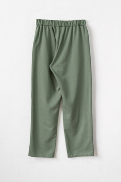 Pantalón BIANCA, Pantalón de rústico con bolsillos plaqué y cintura con elástico - tienda online