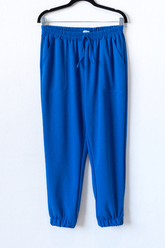 Pantalón BETH, Pantalón babucha con cintura elástica, puños y bolsillos - comprar online