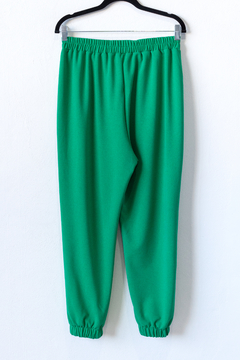 Pantalón BETH, Pantalón babucha con cintura elástica, puños y bolsillos - tienda online