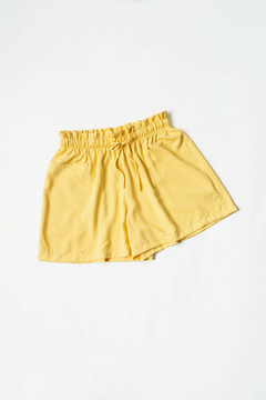 Short ASHLEY, Short con cintura elástica y bolsillos