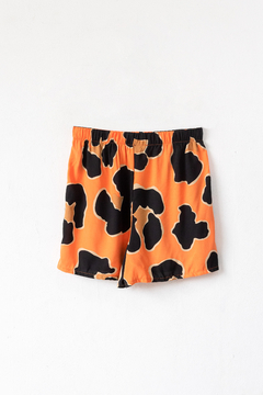 Short FELI, Short con cintura elástica, cartera ciega y botones - comprar online