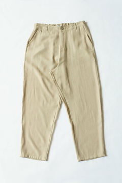 Pantalón INÉS, Pantalón tiro alto de tencel con bolsillos - comprar online