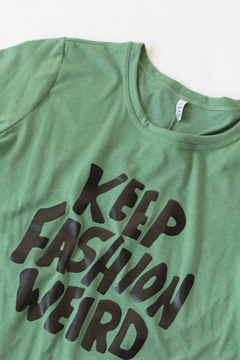 Remera SABRINA, Remera de algodón estampa keep fashion