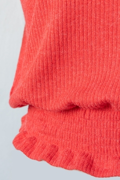 Sweater FLEUR, Sweater con mangas y cintura abuchonada en internet