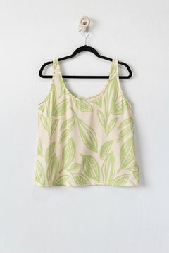 Musculosa ARIZONA, Musculosa evasé estampada - SYES | Mayorista