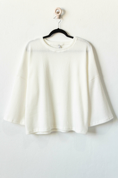 Sweater MECHI, Sweater de lanilla morley mangas 3/4 - tienda online