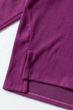 Sweater IVONE, Sweater de lanilla con tajos en delantero en internet