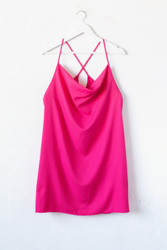 Vestido EFFY, Vestido corto con escote buche y breteles - comprar online