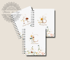 AGENDA - ALFABETO FLORAL 2