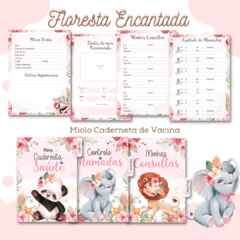 Caderneta de Vacina - Floresta Encantada - comprar online