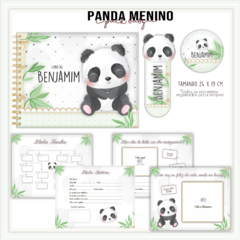 Livro do Bebê - Panda Menino