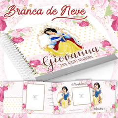 Álbum Recém-nascido - Branca de Neve