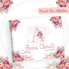 Livro do Bebê - Floral Chic Alfabeto