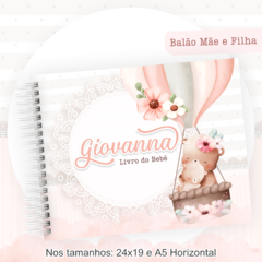 Livro do Bebê - Balão Mãe e Filha