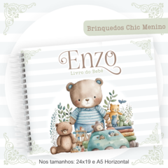 Livro do Bebê - Brinquedos Chic Menino