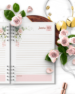 AGENDA - ALFABETO FLORAL 2 - comprar online