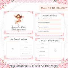 Livro do Bebê - Menina no Balanço - comprar online