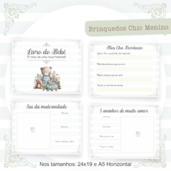 Livro do Bebê - Brinquedos Chic Menino - comprar online