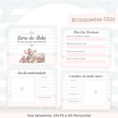 Livro do Bebê - Brinquedos Chic Menina - comprar online