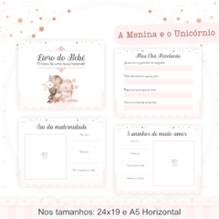 Livro do Bebê - A menina e o Unicórnio - comprar online