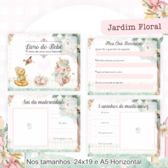 Livro do Bebê - Jardim Floral - comprar online