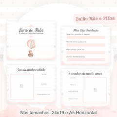 Livro do Bebê - Balão Mãe e Filha - comprar online