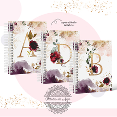 Planner & Agenda - ALFABETO FLORAL